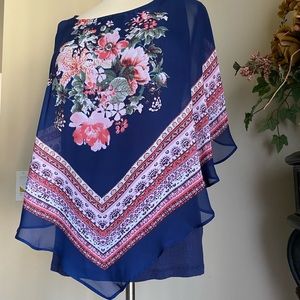 I N Studio top blouse large